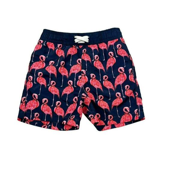 Shade Critters Flamingo Board Shorts - Picture 1 of 6